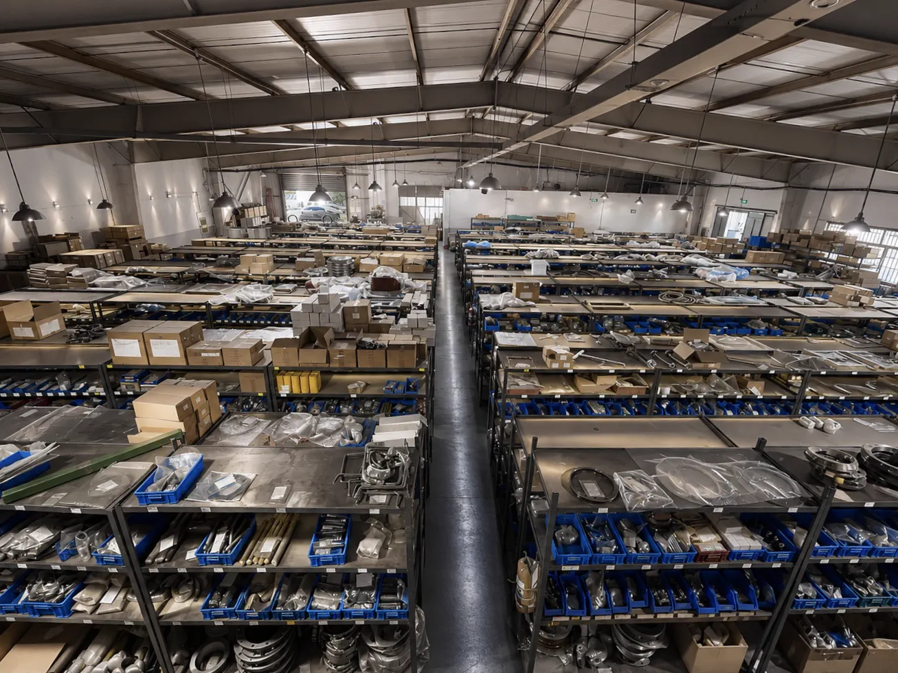 Tidewell warehouse inventory area